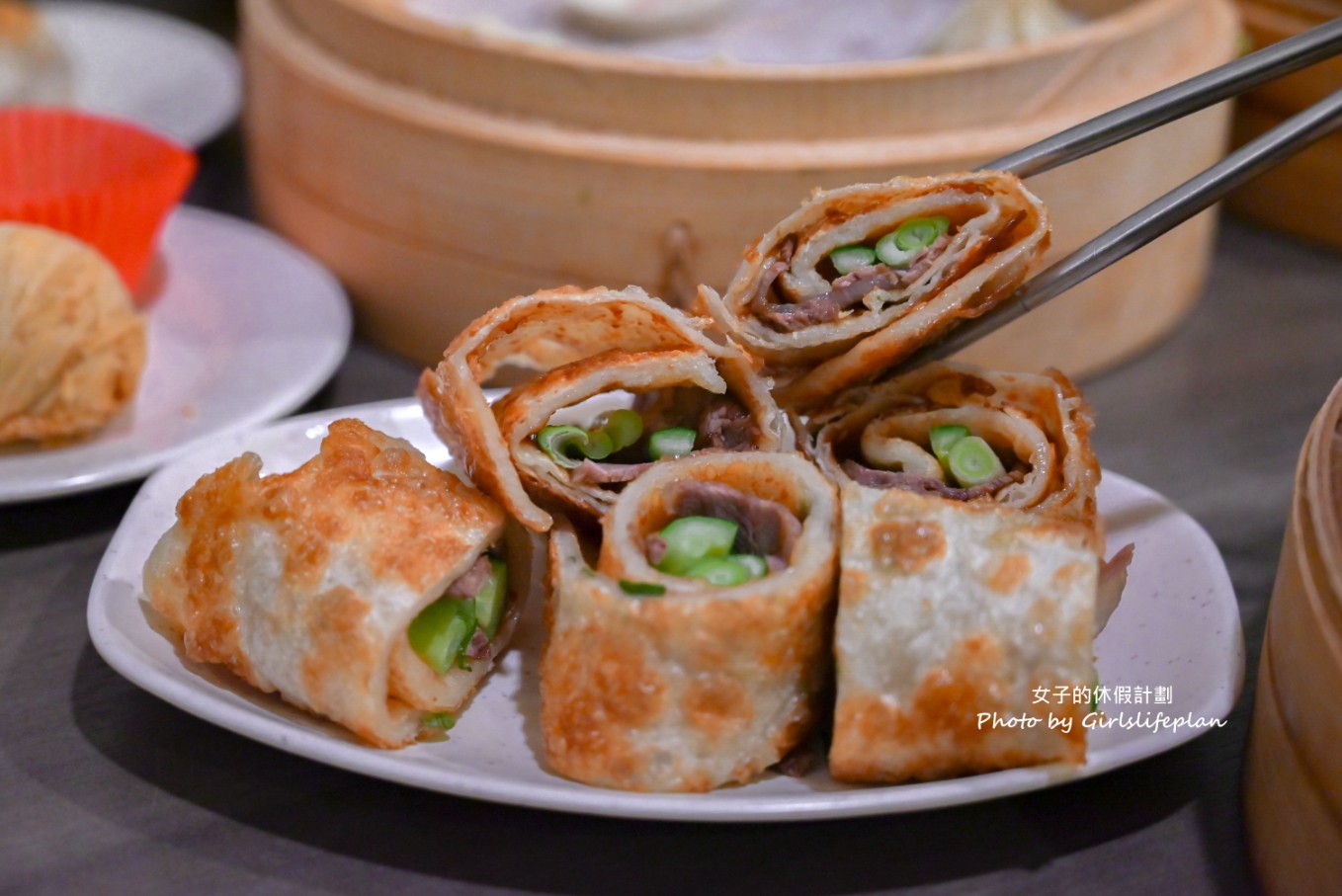犂園湯包館｜號稱全台首創羅勒鮮蚵湯包口味(菜單) @女子的休假計劃