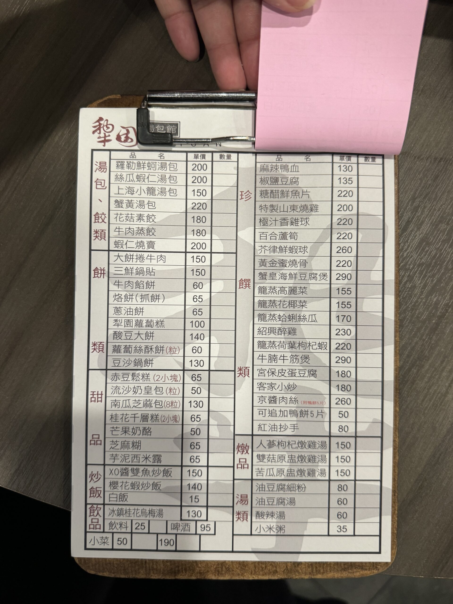 犂園湯包館｜號稱全台首創羅勒鮮蚵湯包口味(菜單) @女子的休假計劃