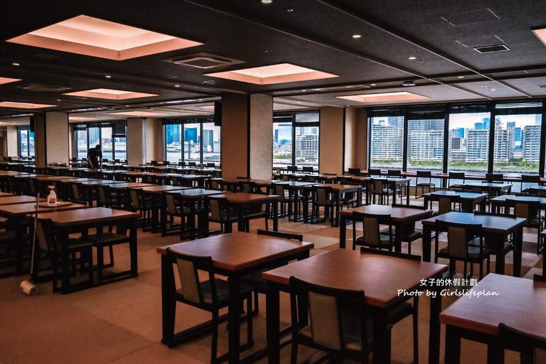 東京豐洲萬葉俱樂部｜24小時溫泉景觀餐廳，自助餐吃到飽500元有找 @女子的休假計劃