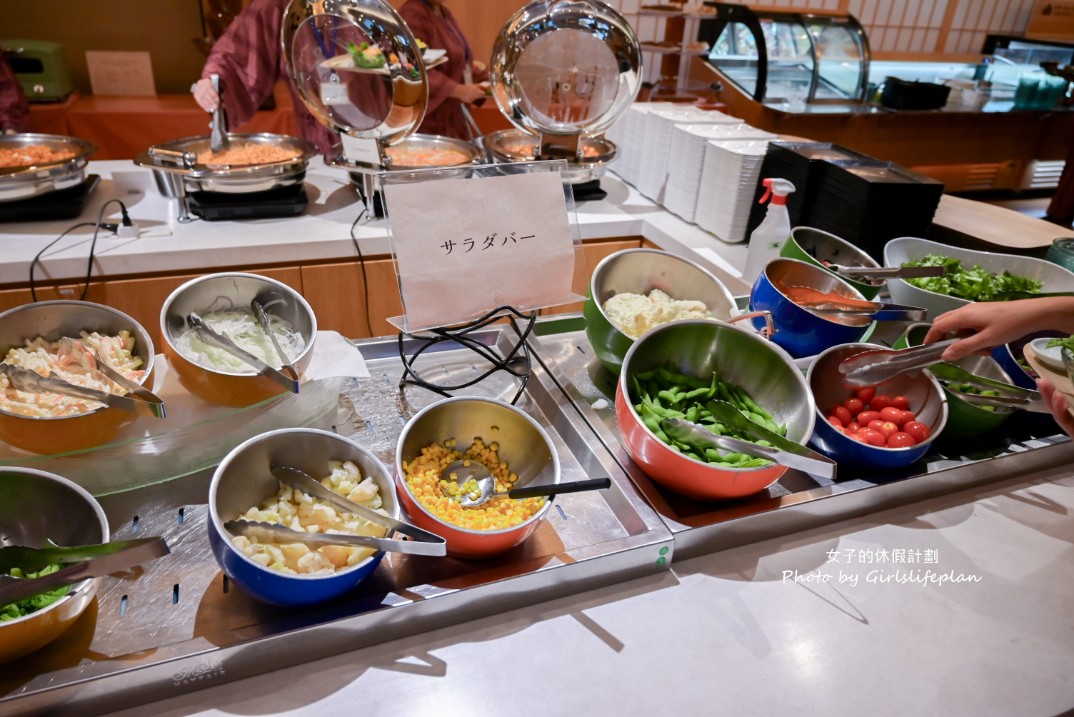 東京豐洲萬葉俱樂部｜24小時溫泉景觀餐廳，自助餐吃到飽500元有找 @女子的休假計劃