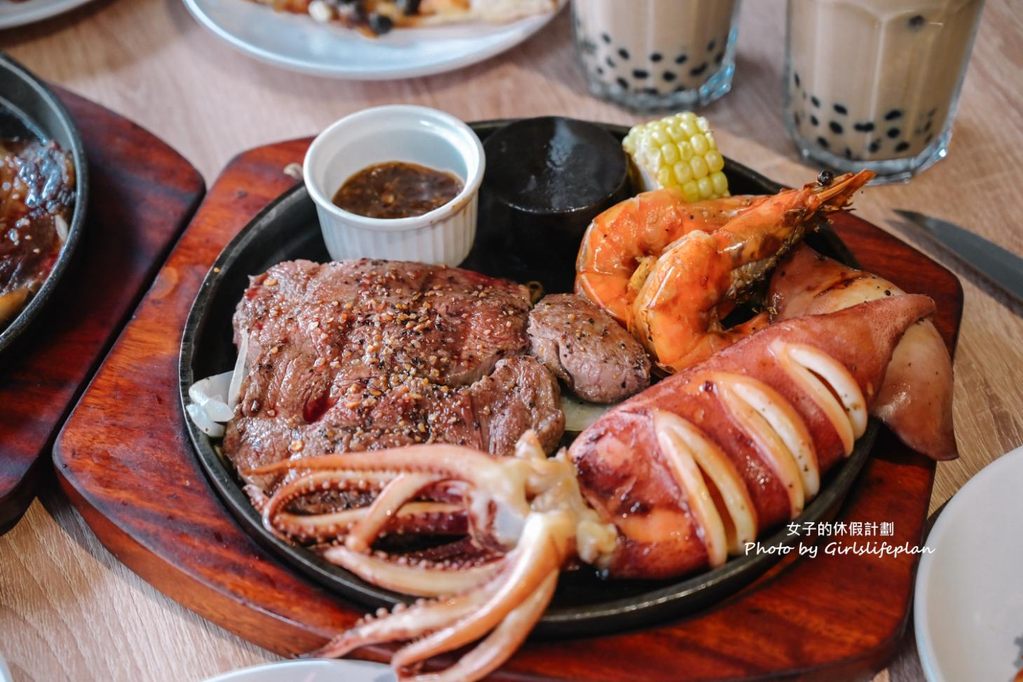 牛室炙燒牛排｜板橋店自助吧吃到飽(菜單) @女子的休假計劃