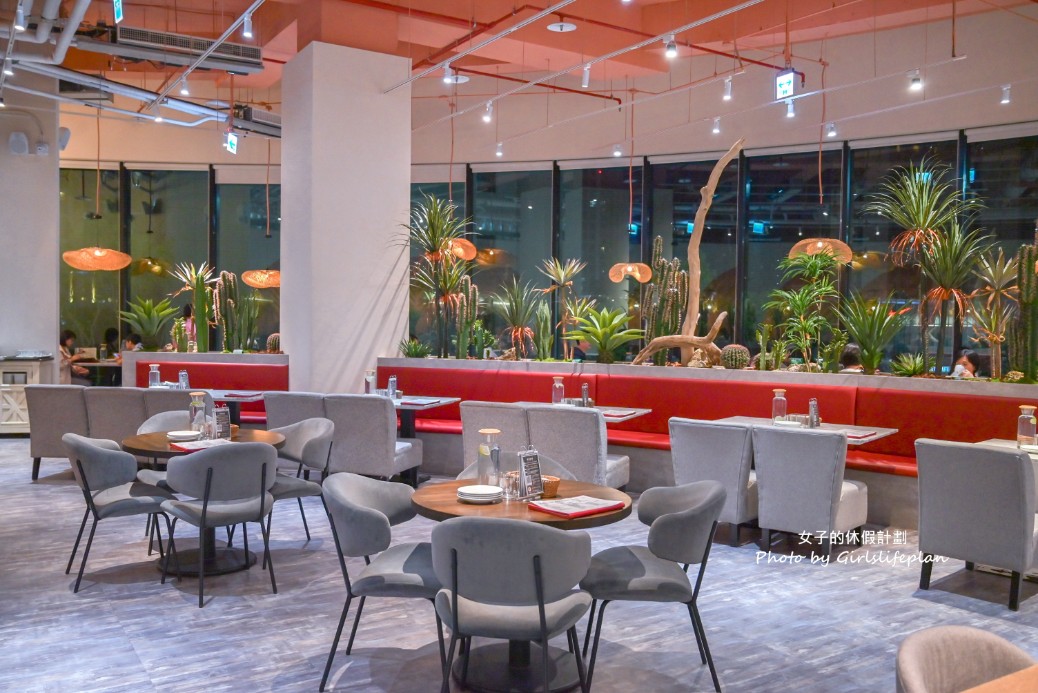 The Café By 想林口｜隱藏在OUTLET摩洛哥風城市花園(菜單) @女子的休假計劃