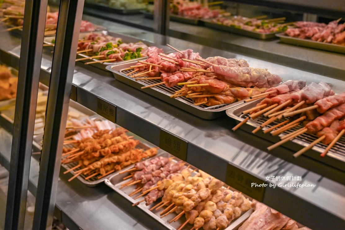 柒息地串燒居酒屋三重自強店｜平價串燒19元起，泡菜免費續(菜單) @女子的休假計劃