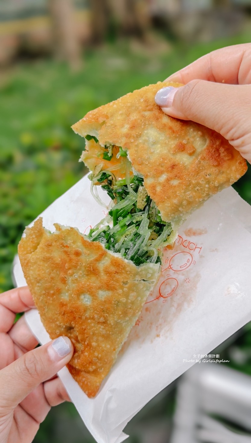 莊家蔥油餅韭菜盒｜一營業就在排隊人氣下午茶(菜單) @女子的休假計劃