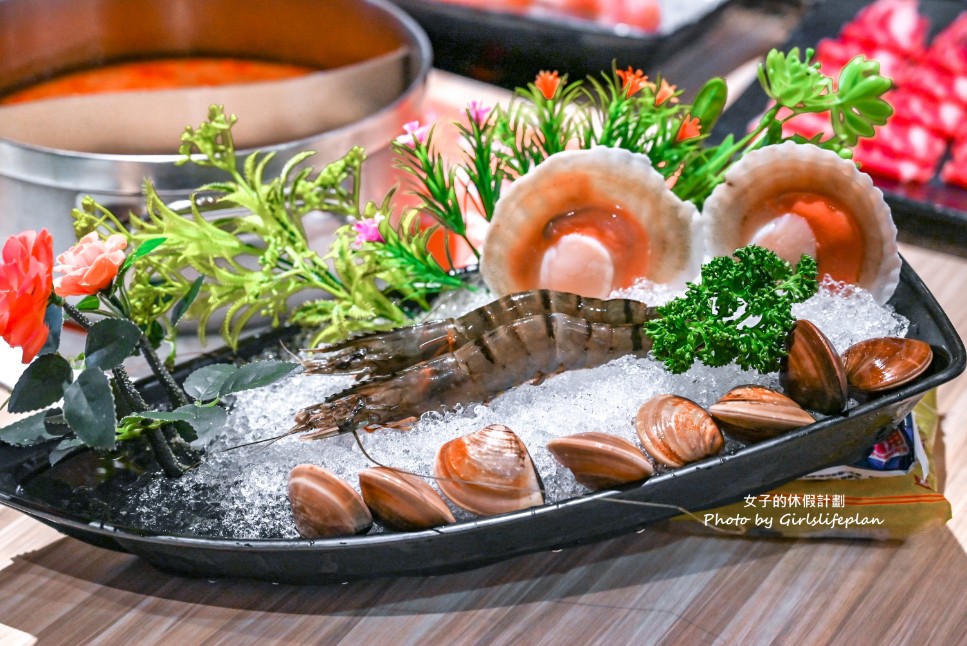 橘子火鍋嘉義店｜龍蝦和牛精緻火鍋，自助吧吃到飽(菜單) @女子的休假計劃