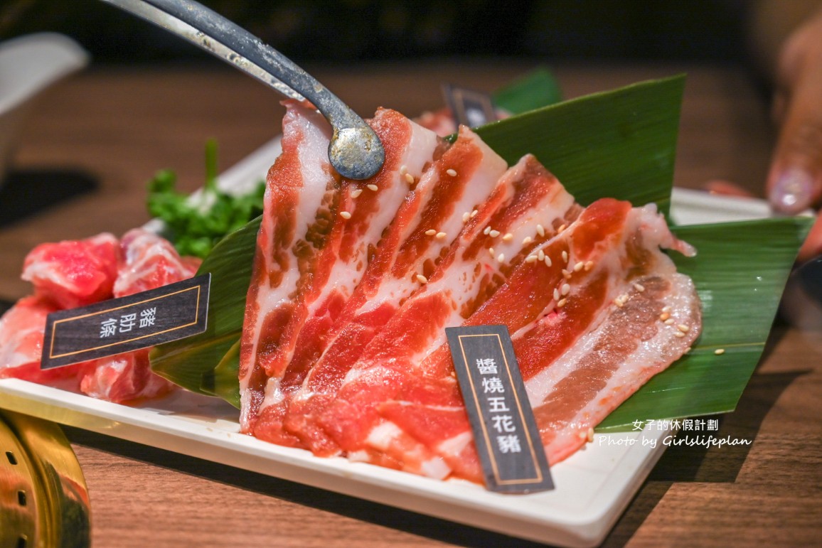 茶六燒肉堂｜期間限定雙人午餐免千元生菜免費續，鮭魚味增湯喝到飽(菜單) @女子的休假計劃