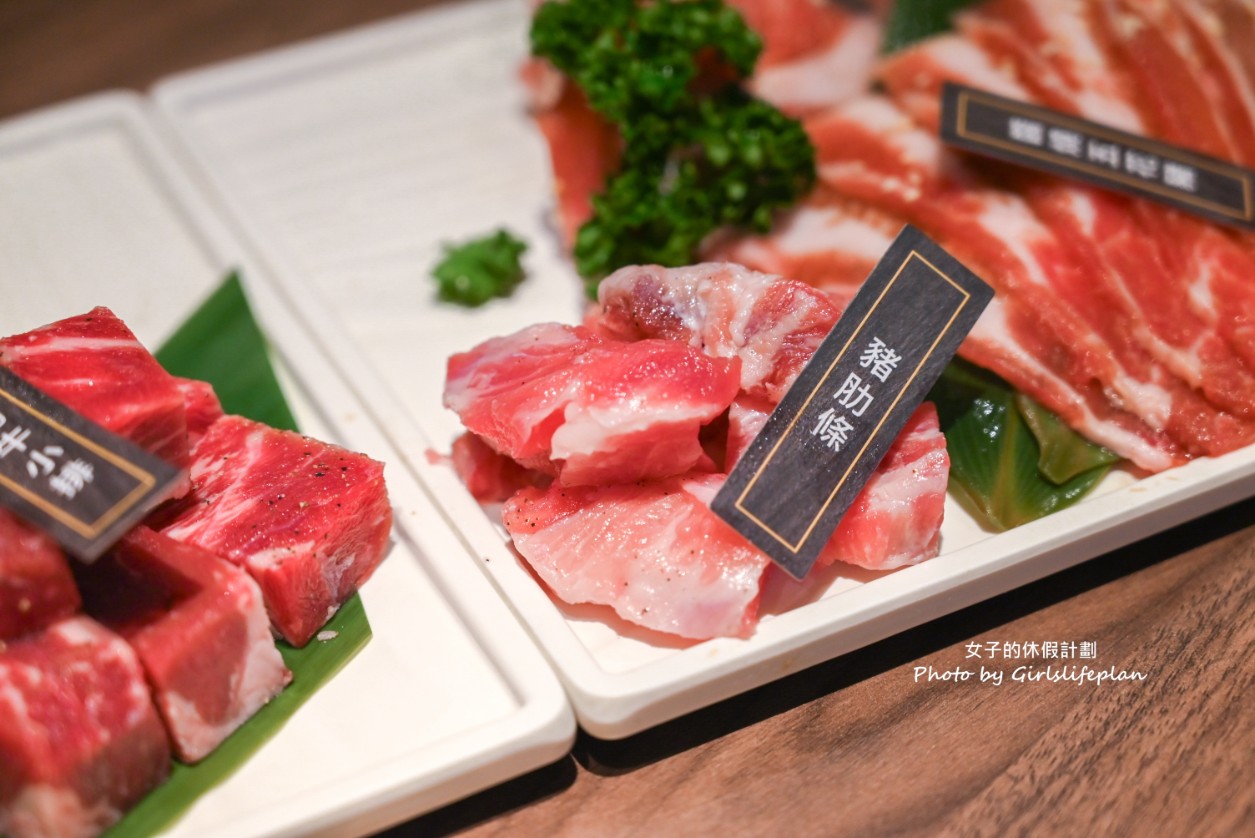 茶六燒肉堂｜期間限定雙人午餐免千元生菜免費續，鮭魚味增湯喝到飽(菜單) @女子的休假計劃