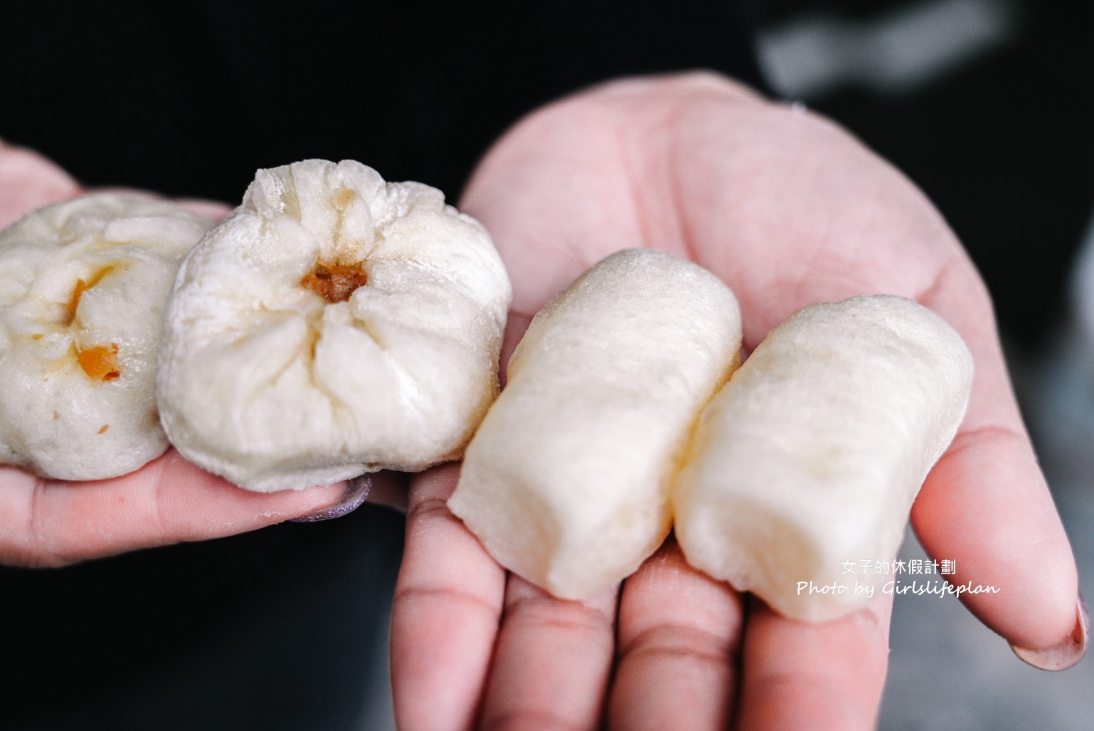 船長包子饅頭｜嘉義在地人下午茶小點心包子5元，小白饅頭2.5元(菜單) @女子的休假計劃