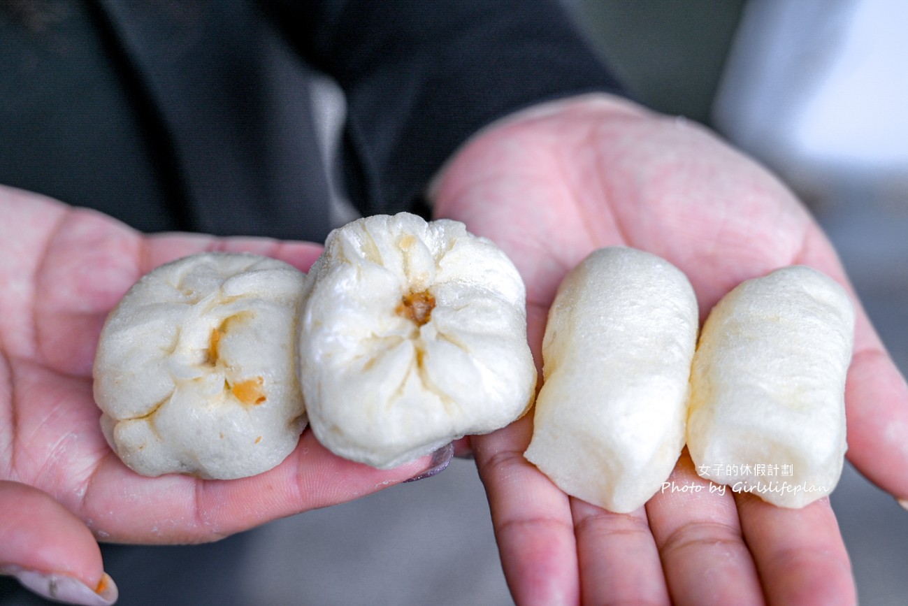 船長包子饅頭｜嘉義在地人下午茶小點心包子5元，小白饅頭2.5元(菜單) @女子的休假計劃