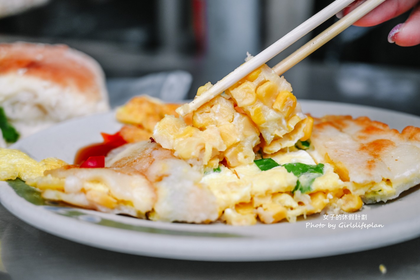 阿焜早點｜古早味粉漿蛋餅、胡椒蔥餅都很受歡迎(菜單) @女子的休假計劃