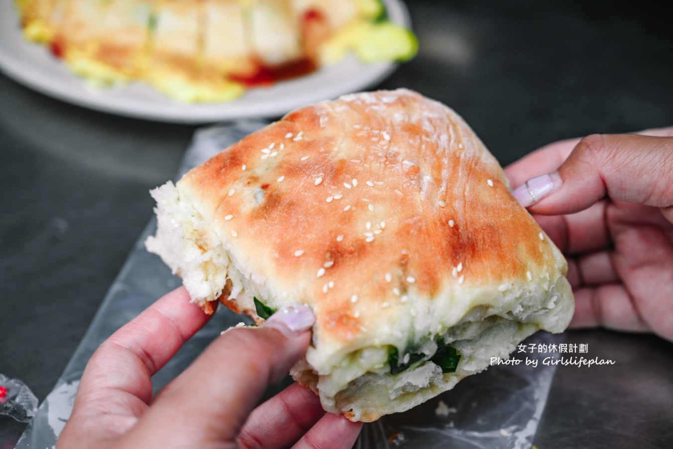 阿焜早點｜古早味粉漿蛋餅、胡椒蔥餅都很受歡迎(菜單) @女子的休假計劃