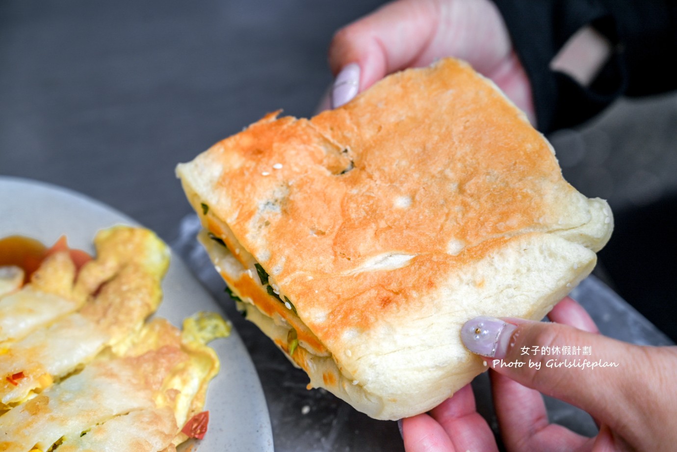 阿焜早點｜古早味粉漿蛋餅、胡椒蔥餅都很受歡迎(菜單) @女子的休假計劃