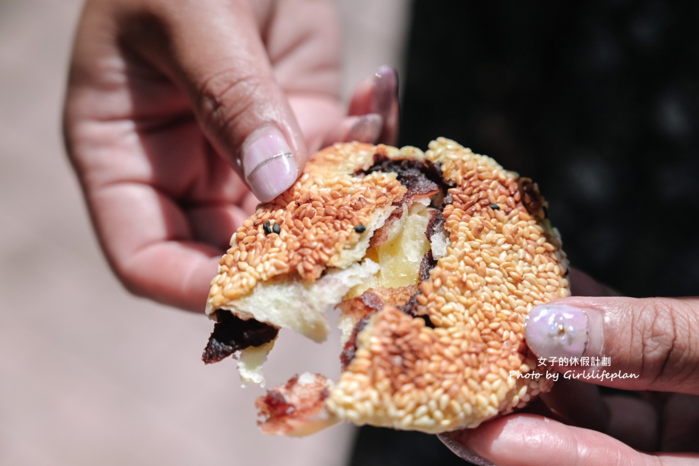 盛味豐炭烤燒餅｜人氣排隊美食老麵發酵碳烤三星蔥燒餅(菜單) @女子的休假計劃