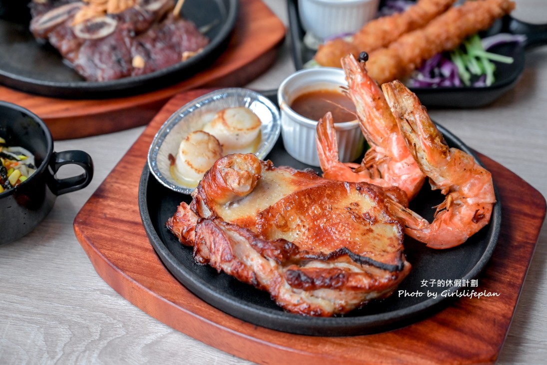 牛室炙燒牛排台中崇德洲際店｜389元排餐自助吧吃到飽(菜單) @女子的休假計劃