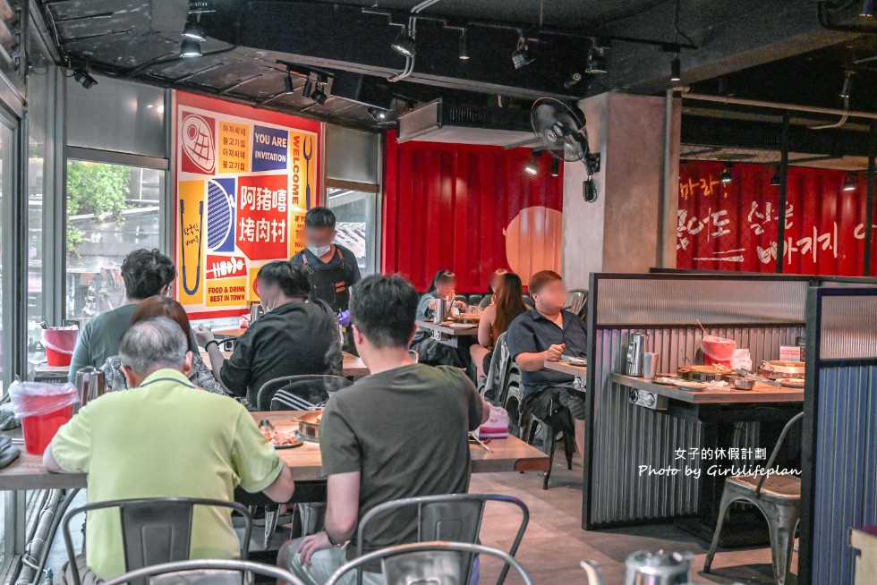 阿豬嘻烤肉村西門店｜銅盤烤肉加部隊鍋只要488元吃到飽(菜單) @女子的休假計劃