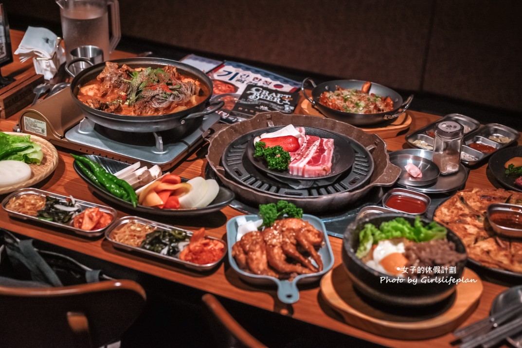 ABV Bar &#038; Kitchen 韓式餐酒館板橋店｜超棒代烤服務，生菜小菜吃到飽(菜單) @女子的休假計劃