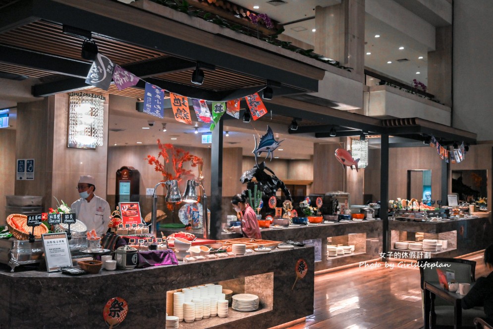 彩虹座自助餐｜台北福華大飯店，匠味日本47都道府縣名饌之約(價位) @女子的休假計劃