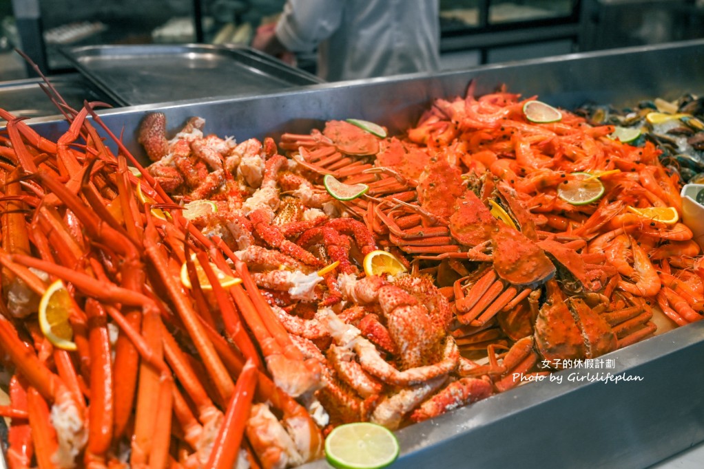 敘日全日餐廳｜台北六福萬怡酒店，大啖海鮮、爽嗑肉食(菜單) @女子的休假計劃