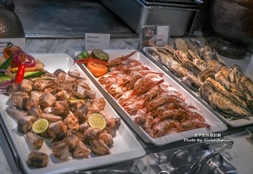 敘日全日餐廳｜台北六福萬怡酒店，大啖海鮮、爽嗑肉食(菜單) @女子的休假計劃