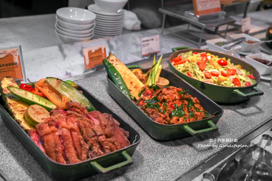 敘日全日餐廳｜台北六福萬怡酒店，大啖海鮮、爽嗑肉食(菜單) @女子的休假計劃