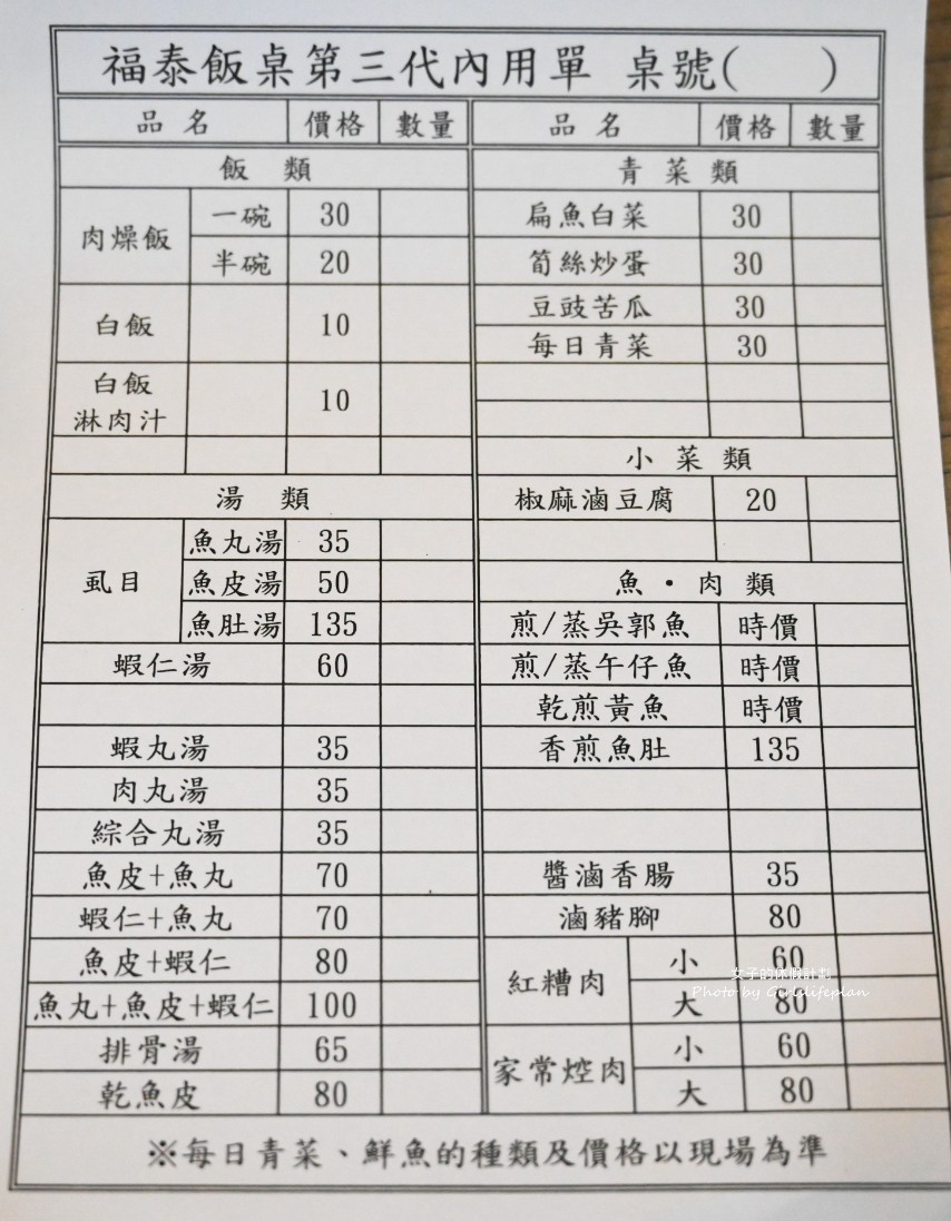 福泰飯桌第三代|米其林&500碗推薦在地小吃 @女子的休假計劃 福泰飯桌第三代|米其林&500碗推薦在地小吃 @女子的休假計劃