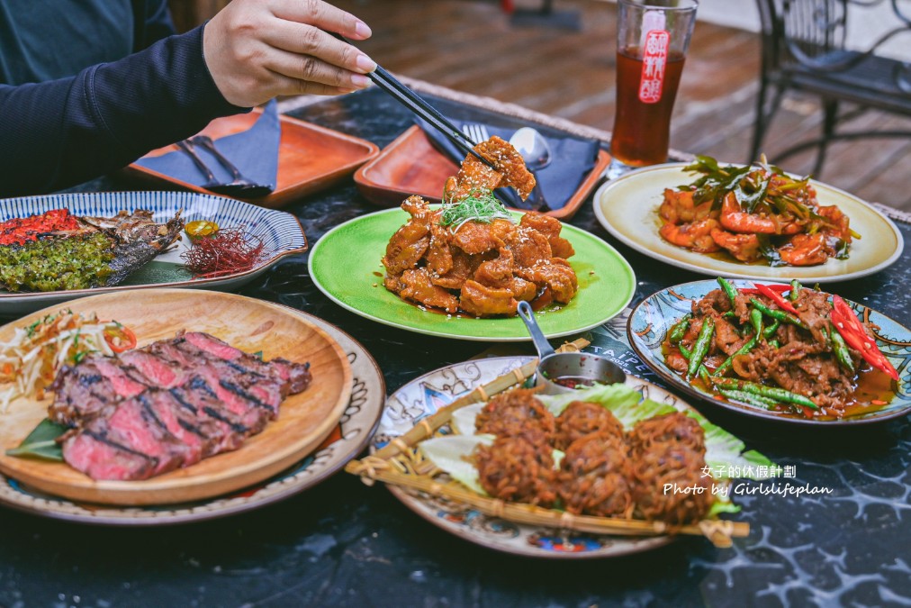 ABV 南洋餐酒館國館店｜早午餐盤338元，多國料理超過40道菜色 @女子的休假計劃