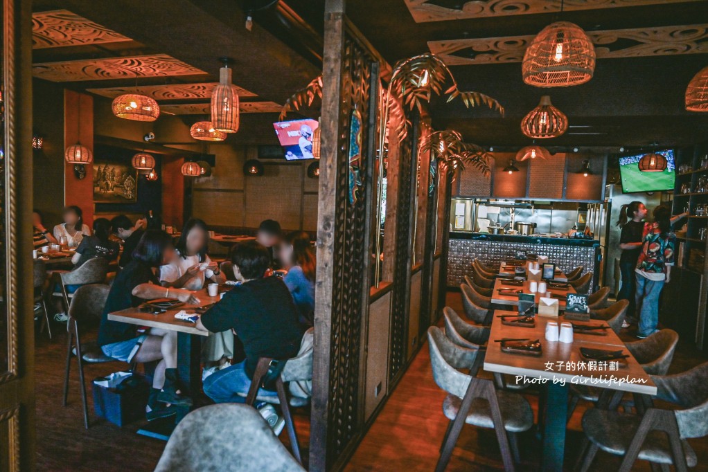 ABV 南洋餐酒館國館店｜早午餐盤338元，多國料理超過40道菜色 @女子的休假計劃