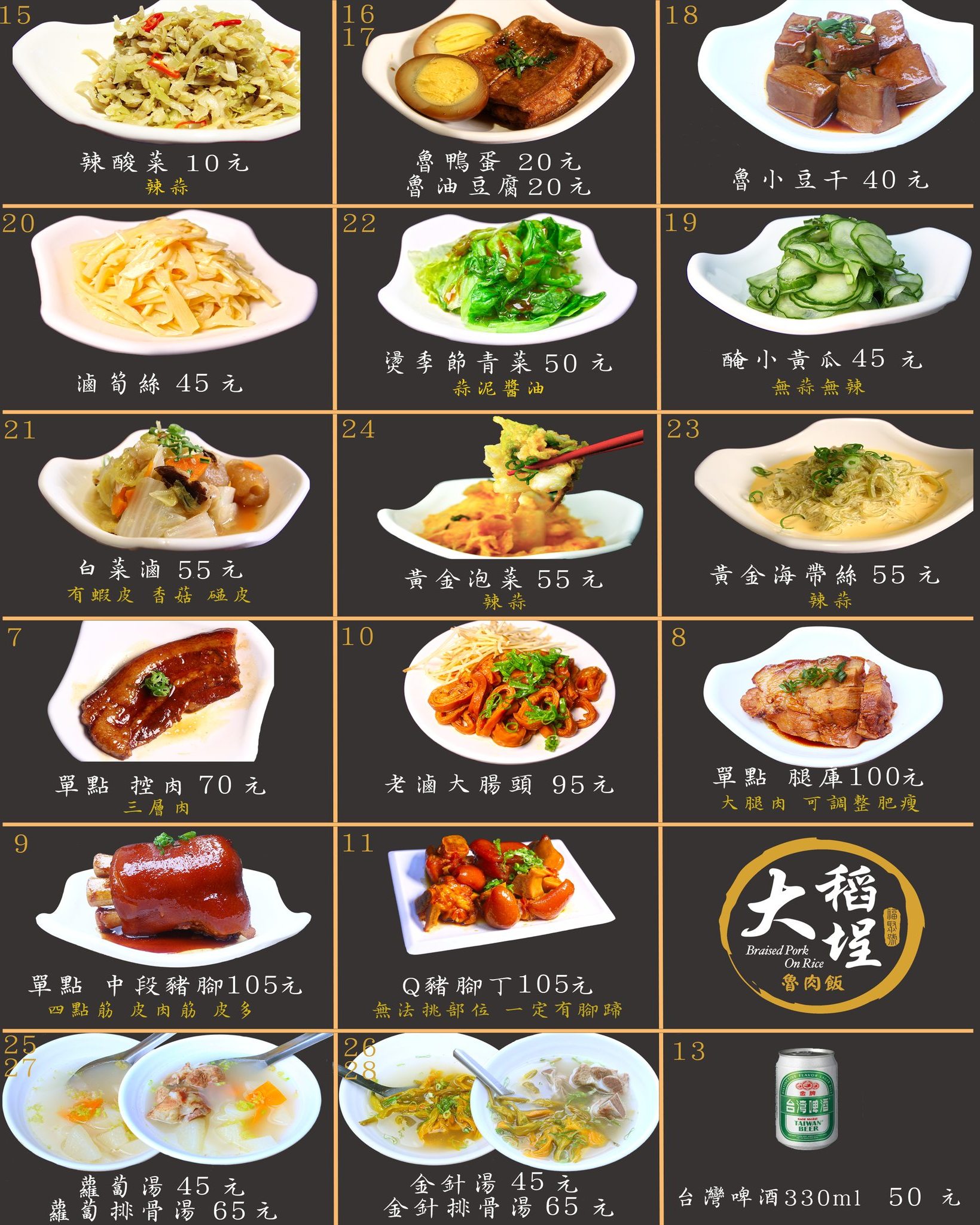 大稻埕魯肉飯|飄香一甲子總統指定國宴級滷肉飯(菜單) @女子的休假計劃 大稻埕魯肉飯|飄香一甲子總統指定國宴級滷肉飯(菜單) @女子的休假計劃