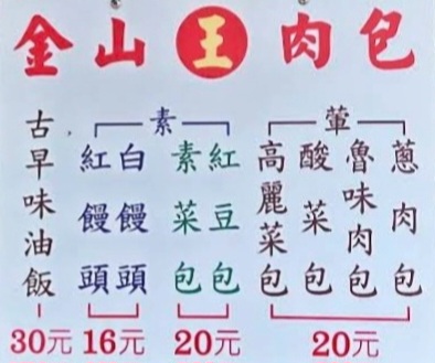 金山王肉包|超人氣排隊名店,買20顆送一顆(菜單) @女子的休假計劃 金山王肉包|超人氣排隊名店,買20顆送一顆(菜單) @女子的休假計劃