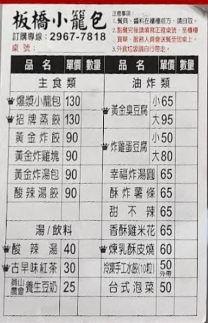 板橋小籠包|營業至凌晨一點夜市小吃(菜單) @女子的休假計劃 板橋小籠包|營業至凌晨一點夜市小吃(菜單) @女子的休假計劃