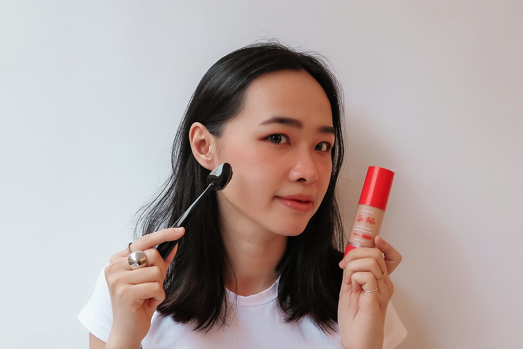 【美妝保養推薦】Aroce’b 艾珞皙肌膚輕食主張‎：最優質的MIT產品，粉底液超持久完美，打造立體輪廓好膚質。 @女子的休假計劃