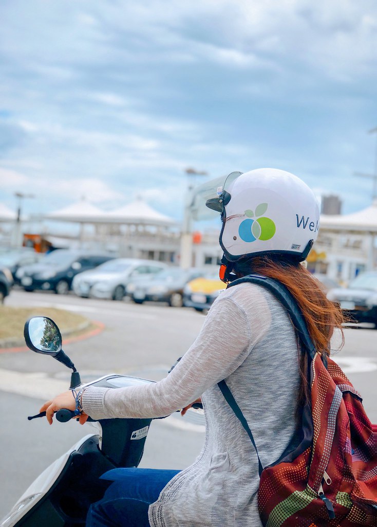 WeMo Scooter 電動機車：WeMo邀請碼NFGAGGUT /台北短程小旅行最佳代步工具，台北吃喝一日遊推薦。 @女子的休假計劃