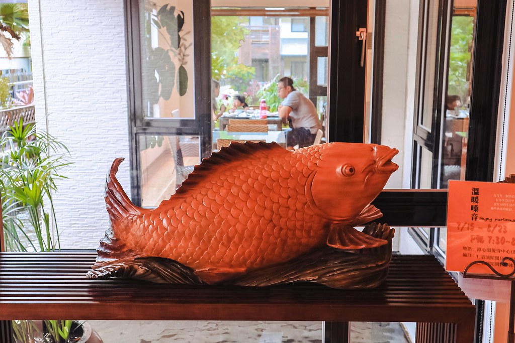 【花蓮民宿】潭心閣：青山綠水白雲渺渺鯉魚潭旁自然風情景觀民宿。 @女子的休假計劃