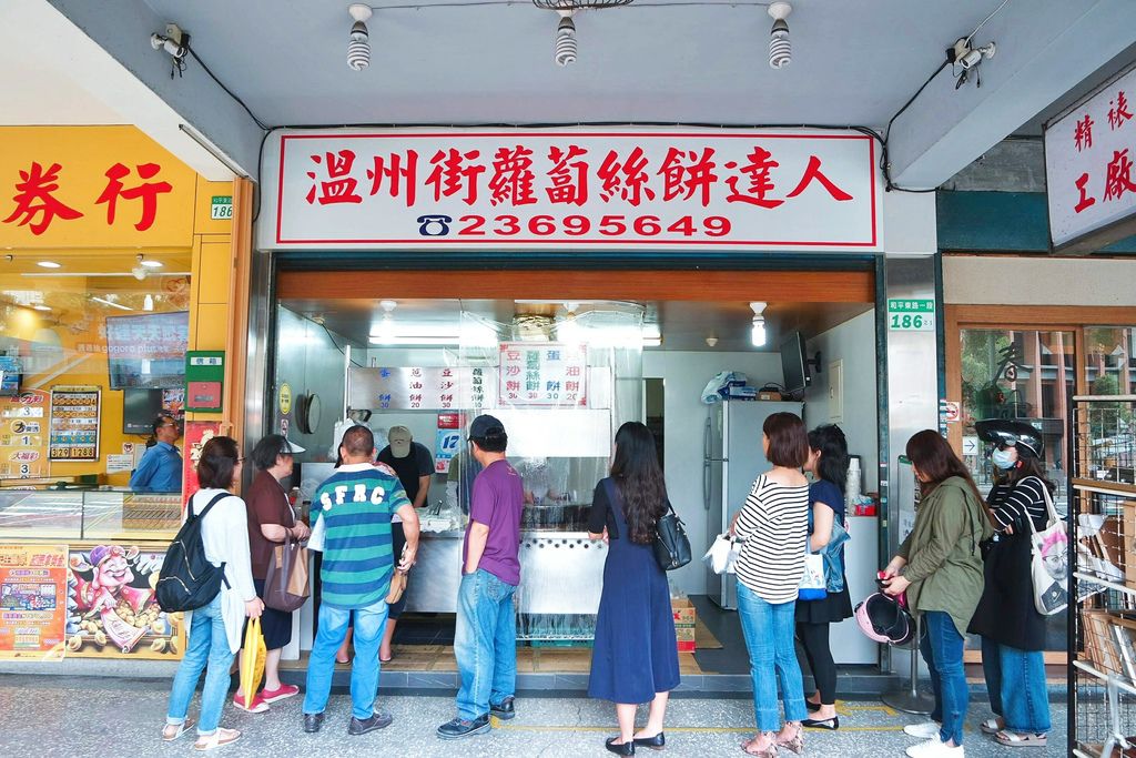 【台北美食】溫州街蘿蔔絲餅達人：台北師大必吃40年老店排隊美食/食尚玩家/外帶 @女子的休假計劃