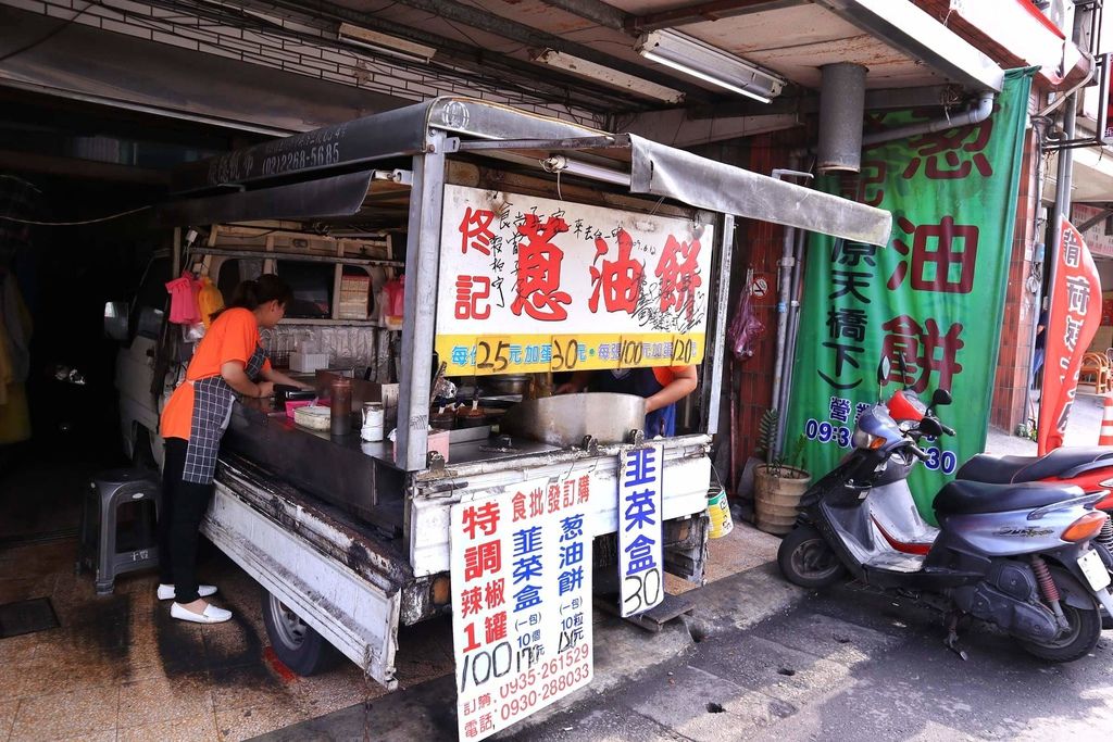 龍潭佟記蔥油餅，在地老饕都知道的小吃美食 / 食尚玩家推薦 /下午茶必備/  龍潭美食/外帶 @女子的休假計劃