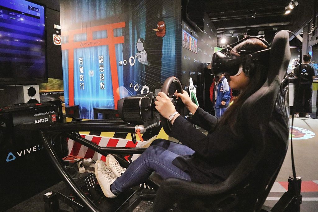 【台北三創光華商圈】VIVELAND VR 虛擬實境樂園 @女子的休假計劃