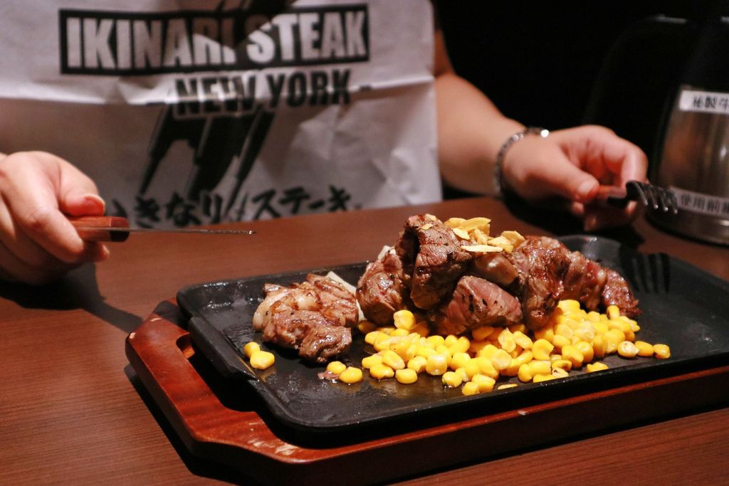 Ikinari Steak台灣一號店 日本超人氣立食牛排店 南港美食 女子的休假計劃