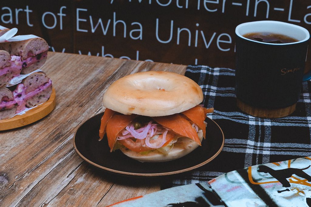 飽貝bo&#8217;bagel &#8211; 貝果Cafe：搖籃爐烈火烘培新鮮出爐手作貝果，每一款都讓人選擇困難/台北不限時咖啡廳/外帶 @女子的休假計劃