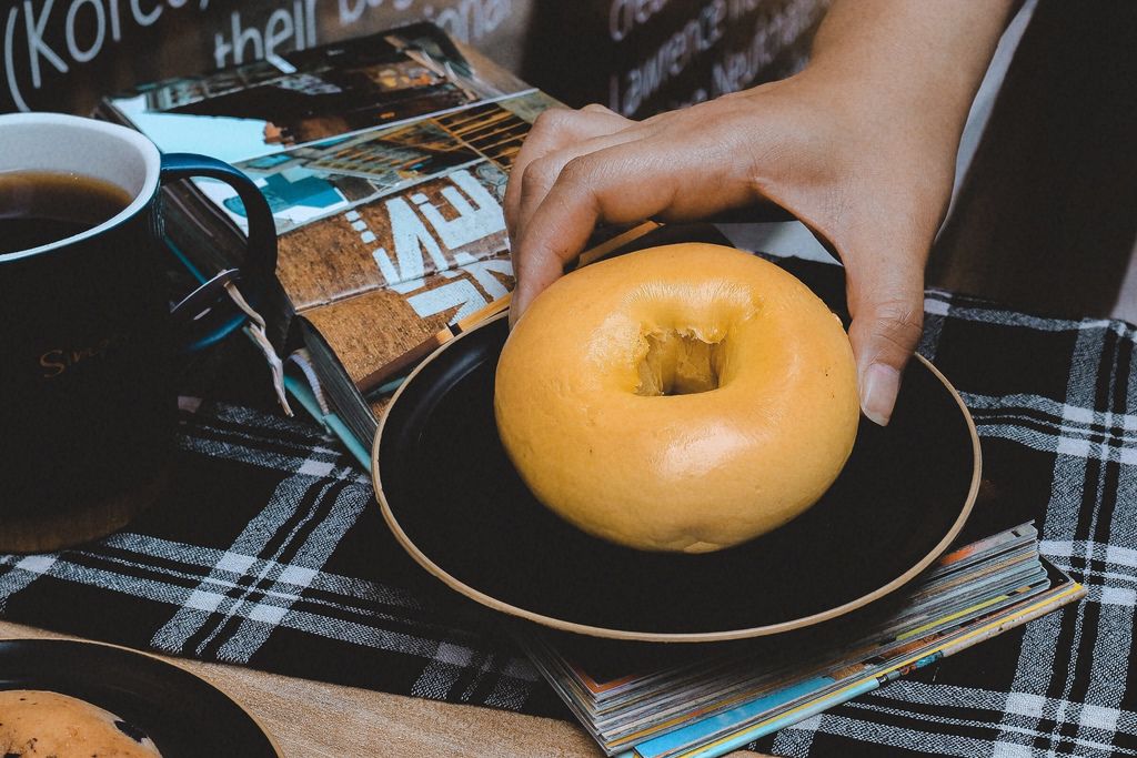 飽貝bo&#8217;bagel &#8211; 貝果Cafe：搖籃爐烈火烘培新鮮出爐手作貝果，每一款都讓人選擇困難/台北不限時咖啡廳/外帶 @女子的休假計劃