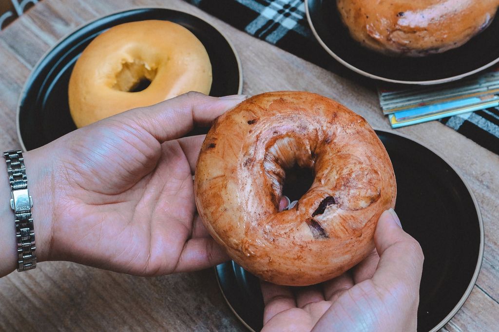 飽貝bo&#8217;bagel &#8211; 貝果Cafe：搖籃爐烈火烘培新鮮出爐手作貝果，每一款都讓人選擇困難/台北不限時咖啡廳/外帶 @女子的休假計劃