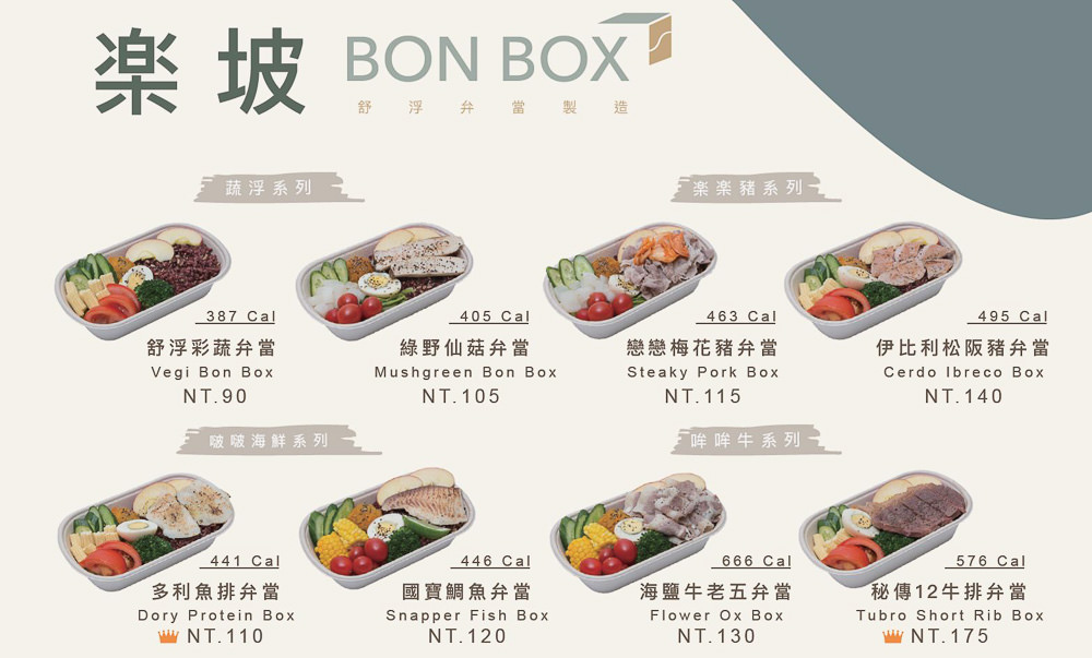 【台北便當推薦】楽坡Bon Box舒浮便當：夏日野餐計劃 /低GI高蛋白 /內湖科學園區美食 /外送美食 @女子的休假計劃