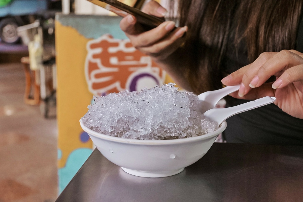 葉大粒粉圓冰｜新竹百年北門老店，冬季限量熱芋泥(外帶) @女子的休假計劃