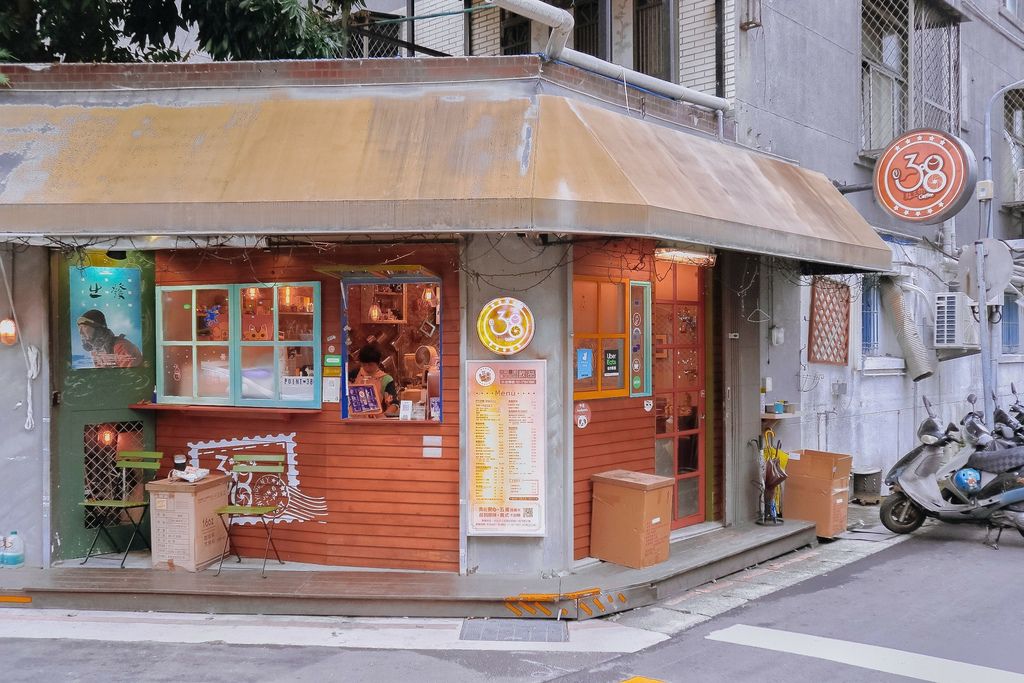 【台北不限時咖啡廳】點38 CAFE：7:38開賣，眼前就是台北101從早晨看到夜晚。 @女子的休假計劃